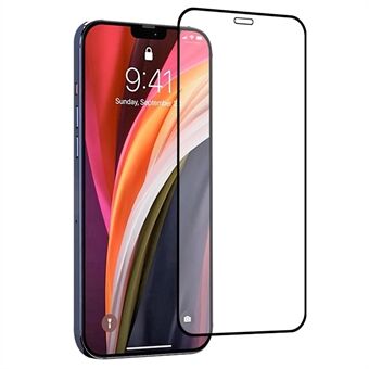 RURIHAI 2.5D solid forsvarstemperert glass skjermbeskytter for iPhone 12 Pro/12.