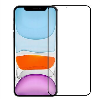 Komplett dekker 9H herdet glass skjermfilm full lim for iPhone 12 Pro/ 12