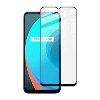 IMAK Pro+ Full Coverage Anti-explosion Tempered Glass Screen Protector Film for Realme C11/C15