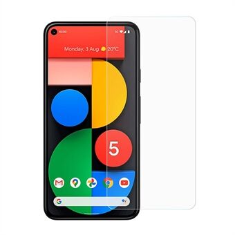 0,25 mm Arc Edge Anti-Eksplosjon Skjermbeskytter i herdet glass for Google Pixel 5