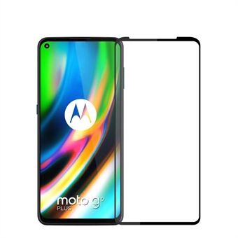 PINWUYO Shatterproof Anti-fingerprint Tempered Glass Full Screen Full Glue Film for Motorola Moto G9 Plus