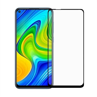 Skjermbeskyttelsesfilm i herdet glass i full skjerm (full lim) for Xiaomi Redmi Note 9 5G