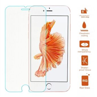 100PCS / Lot 0,3 mm Skjermbeskyttelsesfilm i herdet glass for iPhone 8 Plus/ 7 Plus Arc Edge