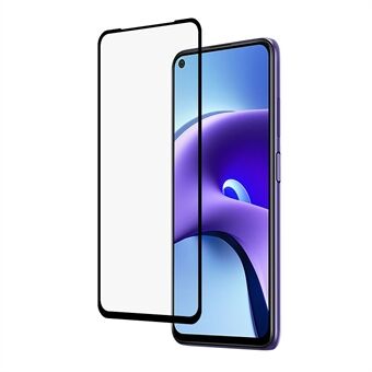 Full Screen Silk Print Tempered Glass Protective Film (Full Glue) for Xiaomi Redmi Note 9T 5G / Xiaomi Redmi Note 9 5G