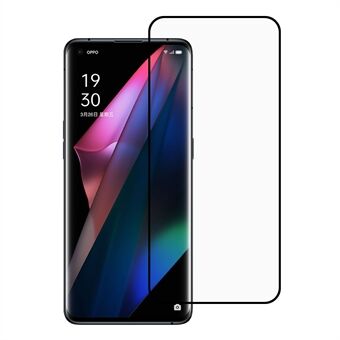 RURIHAI 0.26mm 3D Full Lim Full Size Skjermbeskytter i Herdet Glass for Oppo Find X3 / X3 Pro