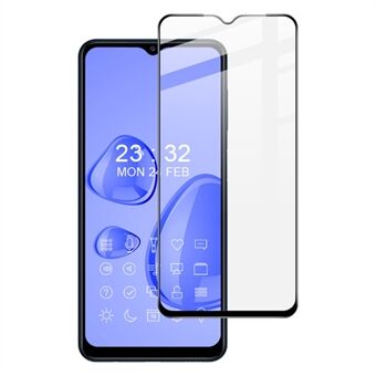 IMAK Pro + Series Anti-eksplosjon Skjermbeskyttelse i fullskjerm i herdet glass til Samsung Galaxy A12 / M12