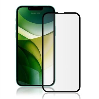 AMORUS 3D buet hellim fullskjermdekning herdet glass beskytterfilm for iPhone 13 Pro Max / 14 Plus - svart