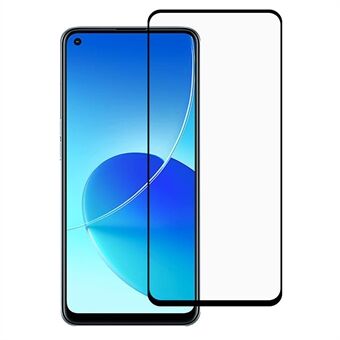 Full dekning Full Lim HD Klar Anti-eksplosjon Silke Print Skjermbeskyttelsesfilm i herdet glass for OPPO Reno6 Z