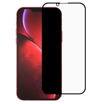 Silkeutskrift 180 graders anti-kikk full dekning herdet glass skjermbeskytter for iPhone 13 Pro Max / 14 Plus