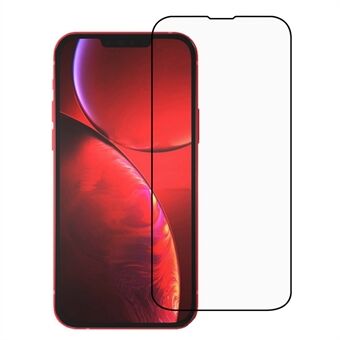 20D fulldekkende sidelim HD-silkeutskrift Skjermbeskytterfilm i herdet glass for iPhone 13/13 Pro 6,1 tommer