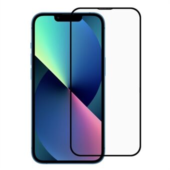 Silketrykk fulllim Fullskjermdekning Støvtett Ultraklart herdet glass skjermbeskytter for iPhone 13 mini 5,4 tommer