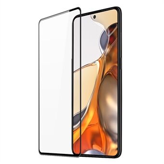 DUX DUCIS (9D) Full Lim Premium HD Clarity 0,33 mm Full dekning Medium Alumina Glass Skjermbeskytter for Xiaomi 11T / 11T Pro