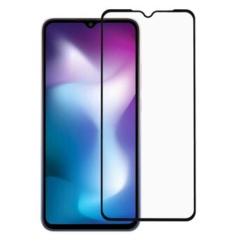 CALANS Full Cover Full Glue HD Klar Scratch silkeutskrift Skjermbeskytter i herdet glass for Xiaomi Redmi 9 Activ