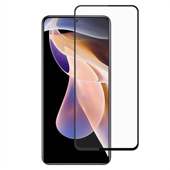 PINWUYO HD eksplosjonssikkert 9H herdet glass fulllim anti-fingeravtrykk fullskjermdekning skjermfilm for Xiaomi Redmi Note 11 Pro / Note 11 Pro +