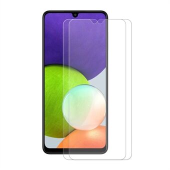 Edge Prince 2 stk / sett 0,26 mm 9H hardhet 2,5D buekant Anti- Scratch herdet glass Skjermbeskyttelsesfilm for Samsung Galaxy A32 4G (EU-versjon)