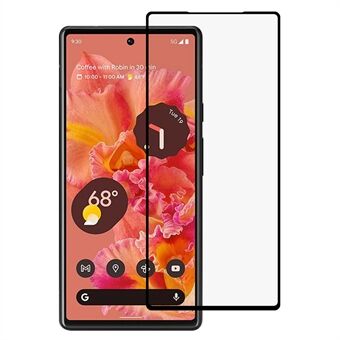 Silketrykk fulllim Ultraklart herdet glass skjermbeskytter for Google Pixel 6