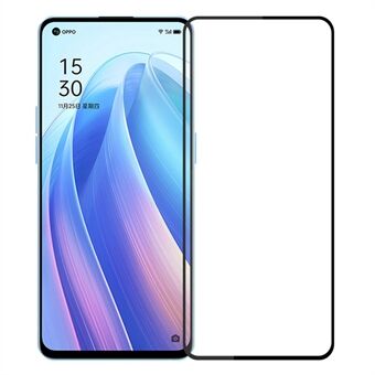 PINWUYO Full Lim 9H fullskjerm Eksplosjonssikker Slitasjebestandig Anti-fingeravtrykk herdet glass klarfilm for Oppo Reno7 Pro 5G