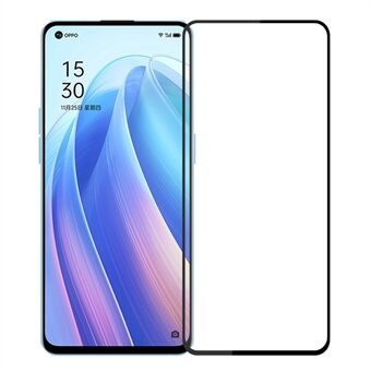 PINWUYO Hellim Scratch Eksplosjonssikker Anti-fingeravtrykk 9H Fullskjerm Herdet Glass Beskyttelsesfilm for Oppo Reno7 5G