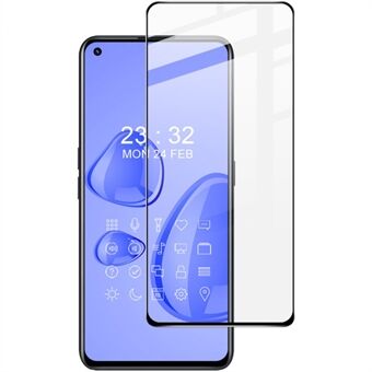 IMAK Pro + Series Full Glue AGC herdet glass skjermfilm for Realme GT Neo2, anti-oljeflekkbestandig oleofobisk belegg Eksplosjonssikker superklar skjermfilm