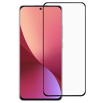 For Xiaomi 12 Pro/ 12 Ultra 9H Hardhet Slitasjebestandig silkeutskrift Helt deksel Fullt lim boblefri herdet glassfilm