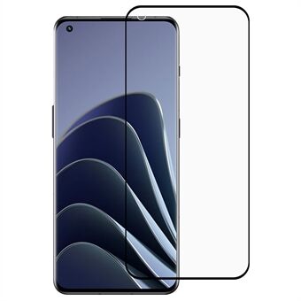 For OnePlus 9 Pro/ 10 Pro 9H HD Clarity Full Screen Side Lim Silke Utskrift Anti Scratch herdet glass film