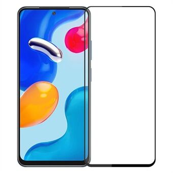 PINWUYO for Xiaomi Redmi Note 11S 4G / Redmi Note 11 4G (Qualcomm) JK-2 Anti-eksplosjonsskjermbeskytter, full deksel full lim 9H hardhet herdet glassfilm, anti-fingeravtrykk, krystallklar