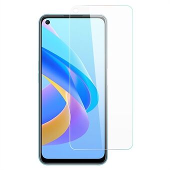 For Oppo A76 0,3 mm Arc Edge Ultra-slank skjermbeskytter Eksplosjonssikker HD-filmbeskyttelse av herdet glass