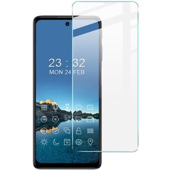 IMAK H-serien herdet glassfilm for Motorola Moto G51 5G, 9H hardhet Crystal Clarity Anti-eksplosjonsskjermbeskytter