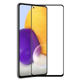 HAT- Prince For Samsung Galaxy A53 5G 6D Silkeutskrift Herdet glassfilm Full dekning Fulllim Skjermbeskytter