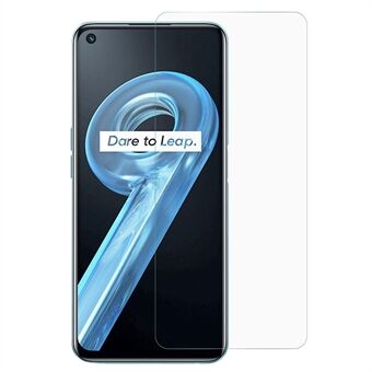 For Realme 9i / Oppo A76 / Oppo A36 Anti-eksplosjon Støtsikker telefonskjermfilm 2.5D Arc Edge Anti-eksplosjon HD Klart herdet glass skjermbeskytter