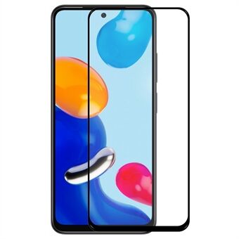 HAT Prince 2.5D Arc Edge Screen Film for Xiaomi Redmi Note 11S 4G, 0.26mm Auto Absorption Full Dekning Full Glue 9H Herdet Glass Skjermbeskytter