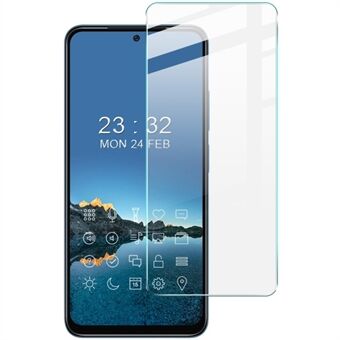 IMAK H-serien 9H hardhet HD klar skjermfilm for Xiaomi Poco M4 Pro, Støtsikker telefonskjermbeskytter i herdet glass