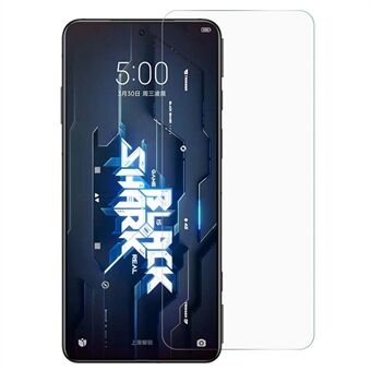 For Xiaomi Black Shark 5 High Aluminium-silicon Glass Screen Protector 2.5D Arc Edges HD Anti-Eksplosjon Impact-Absorption Film