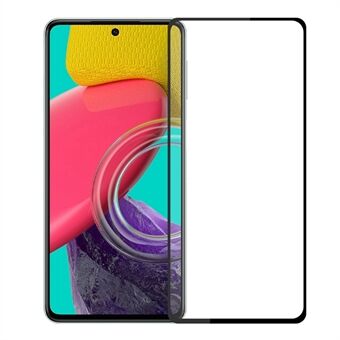 PINWUYO JK Herdet Glass Film Series-2 for Samsung Galaxy M53 5G Full Lim Boblefri Skjermbeskytter Helt dekkende Herdet Glass Film