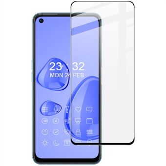 IMAK Pro + Series skjermbeskytter for Oppo A96 4G 9H herdet glass skjermbeskytter Full dekning Full lim Scratch beskyttelsesfilm