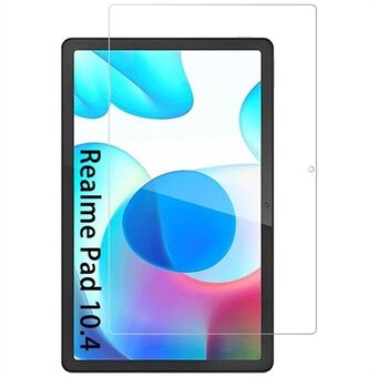 For Realme Pad 10,4 tommer HD fullskjerm 9H hardhet Ultraslank slitasjebestandig rette kanter herdet glassfilm