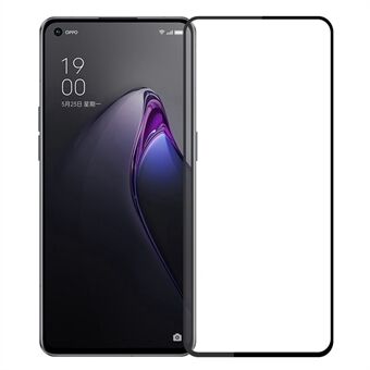 PINWUYO JK Herdet Glass Film Series-2 for Oppo Reno8 Pro 5G Anti-eksplosjon Full Dekning HD Clear Screen Protector