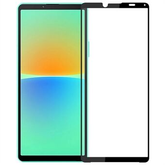 PINWUYO JK Herdet Glass Film Series-2 for Sony Xperia 10 IV Holdbar No Boble Herdet Glass Film Full Lim Full Skjerm Eksplosjonssikker beskytter