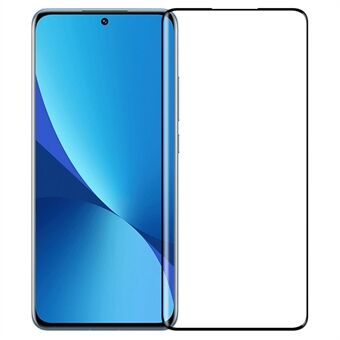 PINWUYO for Xiaomi 12S Pro 5G / 12S Ultra 5G / 12 Pro 5G / 12 Pro (dimensjon) 5G JK 3D Hot Bending Herdet Glass Film-2 Anti-fingeravtrykk Arc Edge Smooth Full Size Full Lim HD Herdet glass Skjermbeskytter