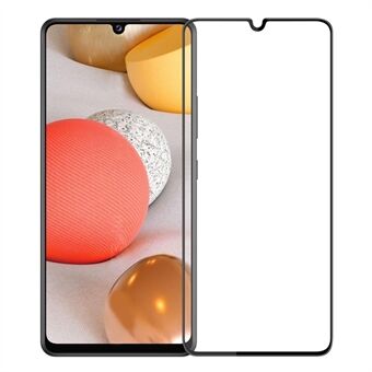 PINWUYO Ultra Clean Screen Protector for Samsung Galaxy A14 5G JK 3D Hot Bending Tempered Glass Film-2 Arc Edge Full Size Full Lim HD Anti-fingeravtrykk herdet glassfilm