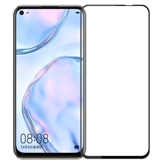 PINWUYO JK 3D Hot Bending Tempered Glass Film-2 for Asus Zenfone 8 Anti-fingeravtrykk klar skjermbeskytter Anti-eksplosjon høy aluminium-silisium glass full limfilm