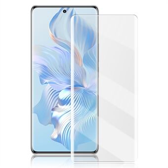 MOCOLO herdet glassfilm for Honor 80 5G, UV-væske 3D buet anti- Scratch fullskjermbeskytter