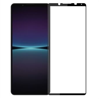 PINWUYO JK Herdet Glass Film Series-2 for Sony Xperia 1 V HD Clear High Aluminium-silikon Glass Full Cover Skjermbeskytter