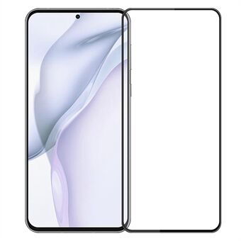 PINWUYO JK 3D Buet Herdet Glass Film-2 for Huawei nova 10 Youth, Anti-eksplosjon Skjermfilm Full Lim Høy Aluminium-silisium Glass Skjermbeskytter