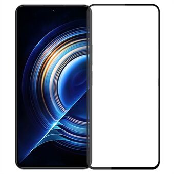 MOFI JK Herdet Glass Film Series-1 for Xiaomi Poco F5 Pro 5G / Redmi K60 5G / K60 Pro 5G Skjermbeskytter Høy Aluminium-silisium Glass Full Lim Film