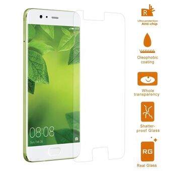 For Huawei P10 mobiltelefon herdet glass skjermbeskytterfilm 0,3 mm (Arc Edge)