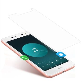 For Huawei Y6 (2017) / Y5 (2017) Skjermbeskytter i Herdet Glass Filmdeksel 0,3 mm (Arc Edge)