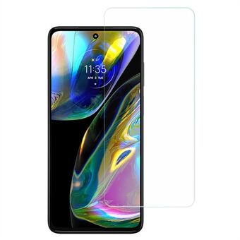 AMORUS herdet glassfilm for Motorola Moto G82 5G, 2.5D HD høy aluminium-silisium antieksplosjonsskjermbeskytter