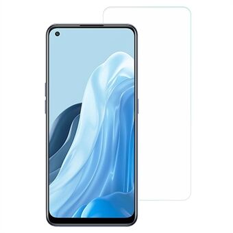 AMORUS For Oppo Find X5 Lite 2.5D Arc Edge High Aluminium-silisiumglass Fingeravtrykksikker følsom berøringsskjermbeskytter