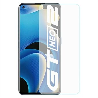 AMORUS For Realme GT Neo2 5G/GT Neo 3T 5G 2.5D Arc Edge High Aluminium-silisium Glass Anti- Scratch Eksplosjonssikker skjermbeskytter